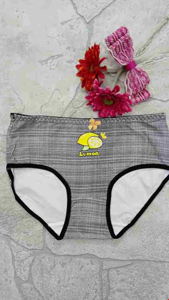 شورت عروسکی جلو چاپدار لیمو